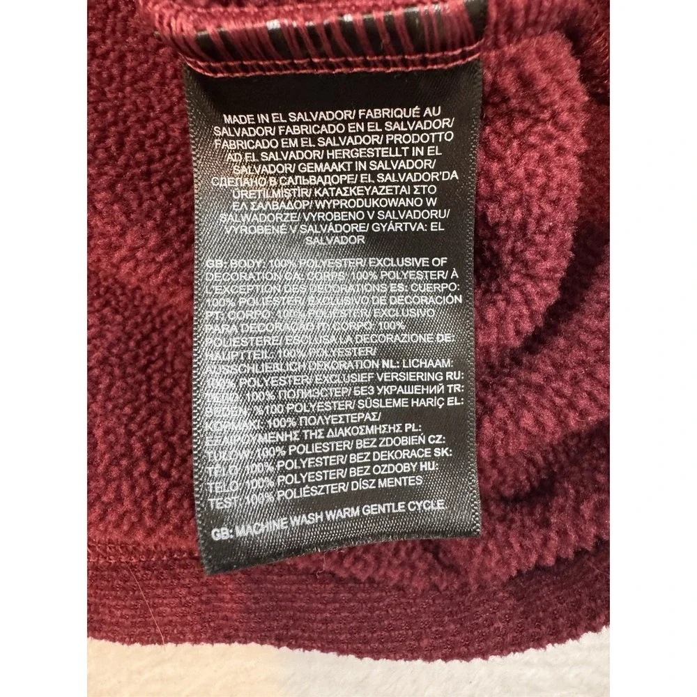 The North Face Men's Textured Cap Rock 1/4 Zip Pullover‎ Sweatshirt Size Large